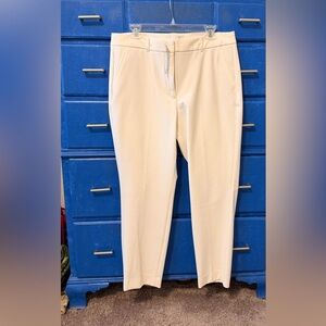 WHBM Elle slim ankle comfort stretch pants size 14 NWT